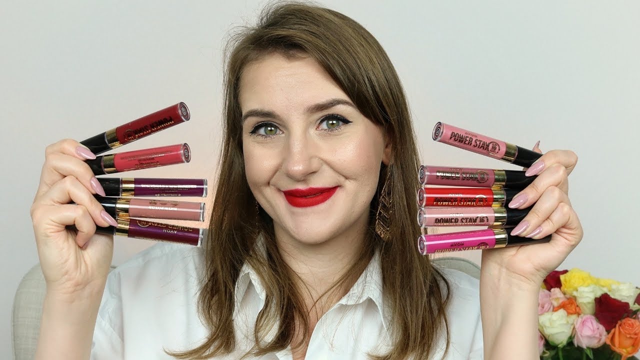 ❤️ PRZEGLĄD KOLORÓW NOWYCH SZMINEK POWER STAY AVON ❤️