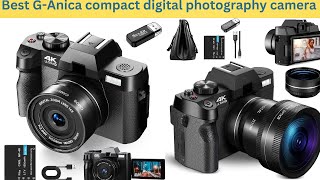 G-Anica compact digital photography camera 4K wireless network camera retro Vlog recorder Y