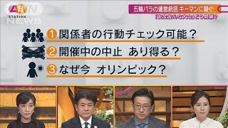 “五輪期間中の中止も”“延期の可能性は0”組織委(2021年6月6日)