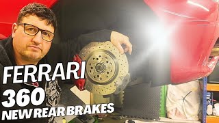 Ferrari 360 New Rear Brakes, "fitting guide" @DanFerrariFord