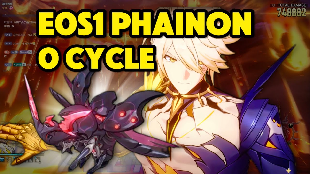 Mid When Off-Element? E0S1 Phainon 0 Cycle True Sting | Honkai: Star Rail