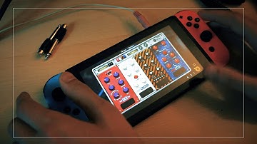 Playing on Korg Gadget for Switch