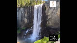 #Natural #view of WaterFalling #in Switzerland