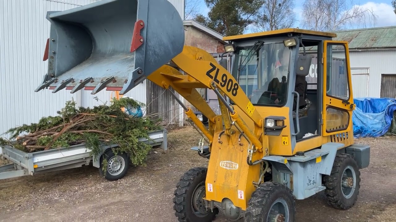 Compakt Hjullastare Yongyi ZL908