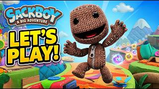 Sackboy:A Big Adventure LIVE –Join the Journey! (03) |Vertical | ItzDivuGaming #shortslive #sackboy