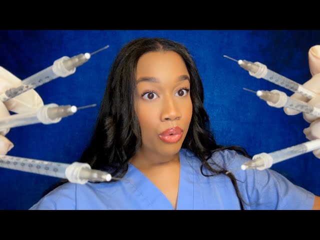 ASMR Sleep Doctor Injects Your Face And Body with Tingles 💉😴 ASMR Sleep Clinic Role-play