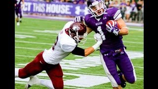 Brian Marshall #1 Western Mustangs Slotback 2012 Highlights