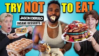 Try Not to Eat Challenge - Jason Derulo's Insane Desserts | People Vs. Food