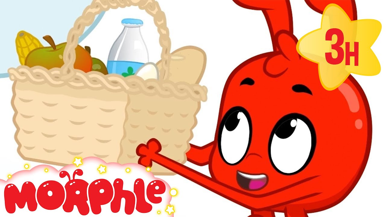 ⁣Picnic In The Clouds | Morphle's Family | My Magic Pet Morphle | Kids Cartoons