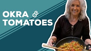 Quarantine Cooking: The Lady & Sons Okra & Tomatoes Recipe