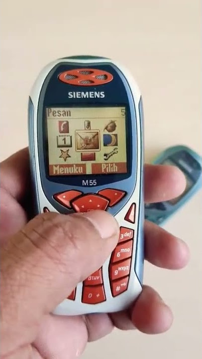 SIEMENS M55 SCORPION orange Old phones