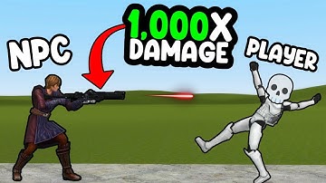 Overpowered NPCs Cause SERVER DRAMA - Gmod Star Wars RP Admin Trolling