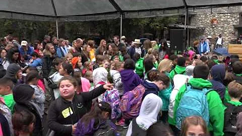 Yosemite National Park 125th Anniversary Ceremony, warm up clip1 shot in 4K UHD