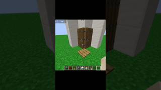 How to make automatic wardrobe in Minecraft🔥 🔥 🔥 🔥 🔥 #minecraft #shorts #youtubeshorts