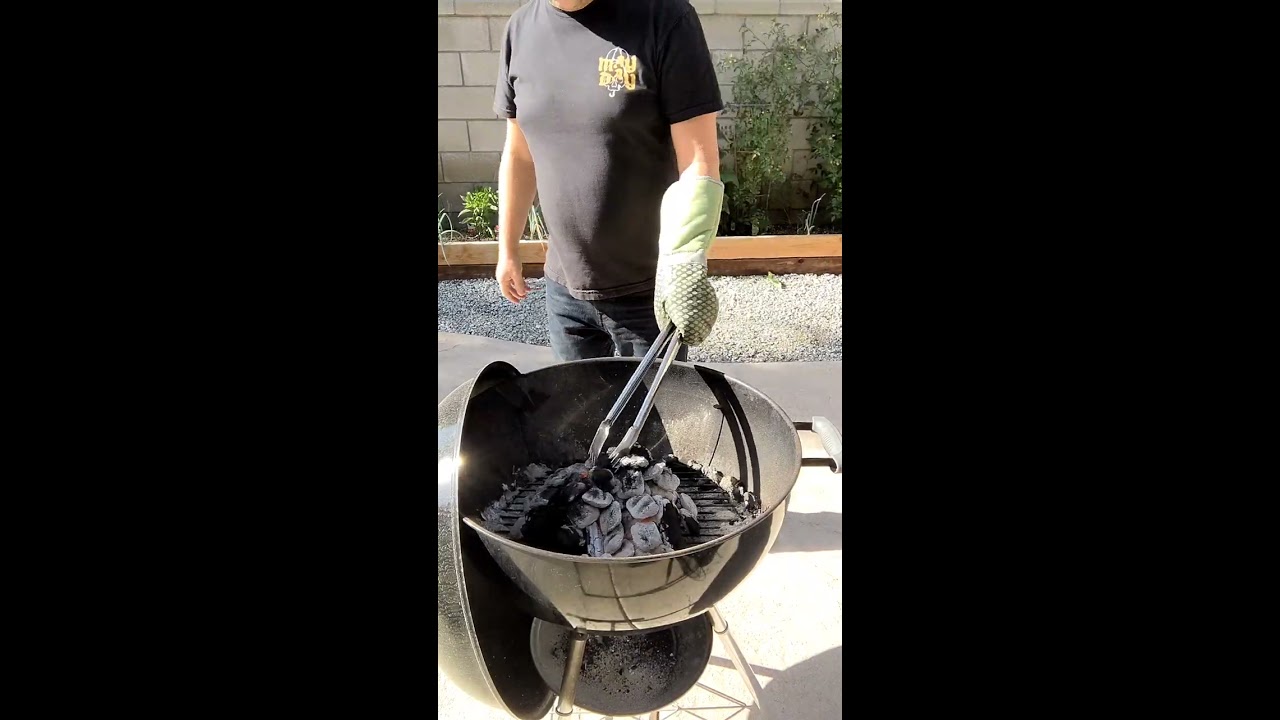 How To Starting A Charcoal Barbecue