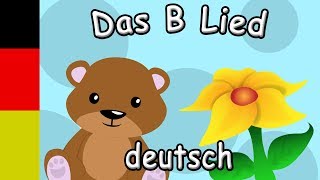 Letter B Song Lets Learn The German Alphabet Learning Videos For Toddlers Songs For Children
