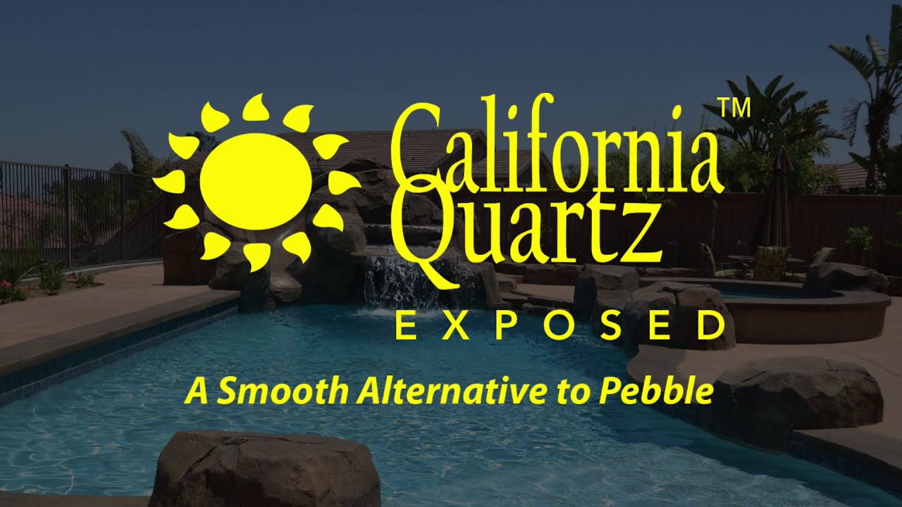 CA Pool Finishes - California Quartz Pool Plaster Exposer