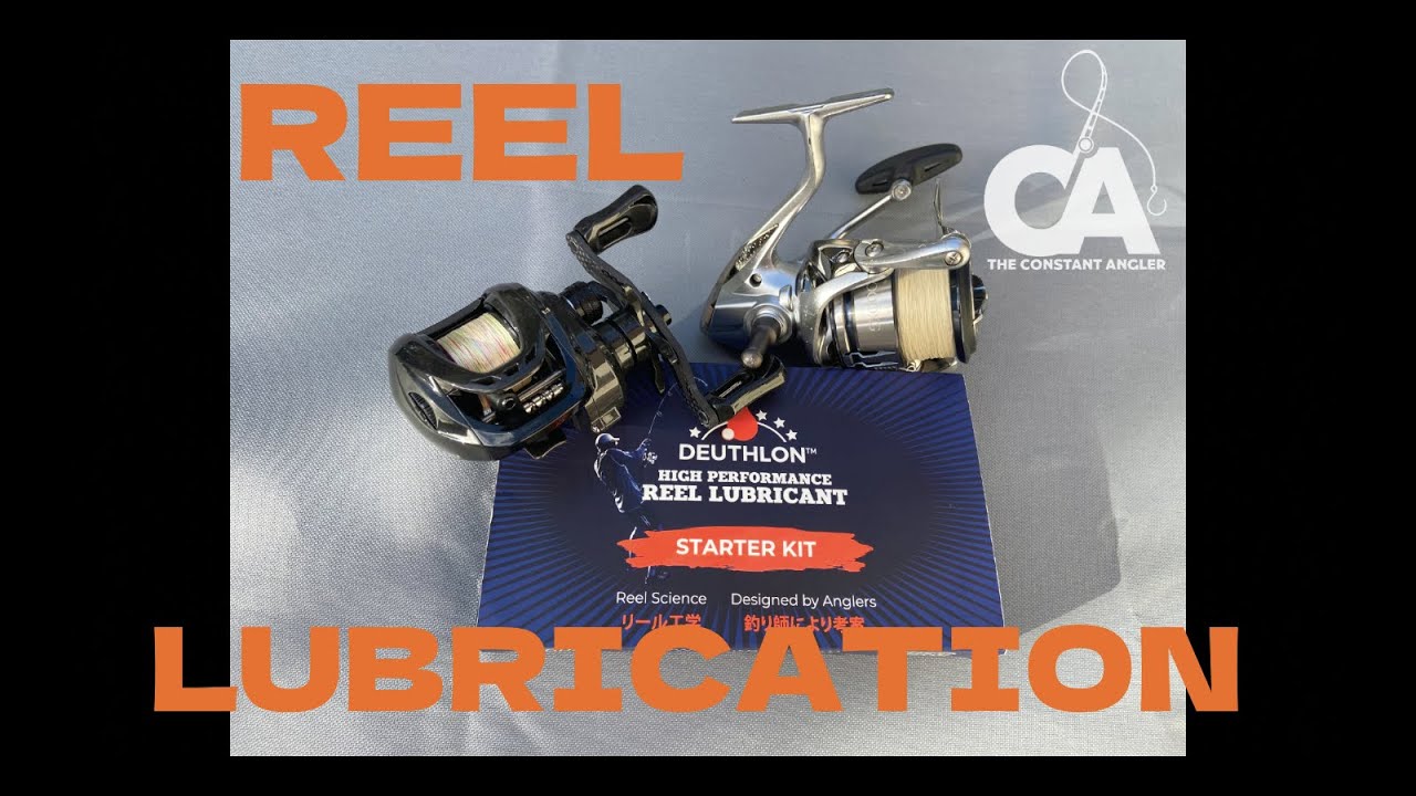 Perfect Fishing Reel Lubricant !! Deuthlon Starter kit. 