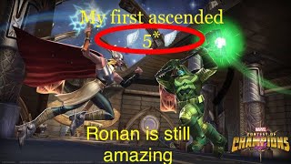 @mcoc Ascended Ronan accuse every champ in Battlegrounds