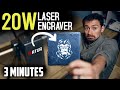 The super fast super accurate 20w laser engraver ortur laser master 3