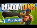 I FOUND THE BEST RANDOM DUOS PARTNER AND WE GOT A VICTORY ROYALE!!?