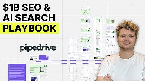 PIPEDRIVE $1B SEO & AI SEARCH PLAYBOOK | B2B SaaS SEO & AI Search Case Study