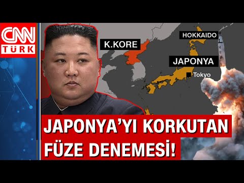 Kuzey Kore’nin balistik füze denemesi, Japonya’da paniğe neden oldu!
