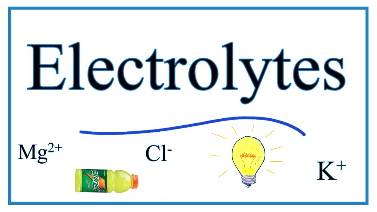 Electrolytes: Definition, Examples, \u0026 Practice