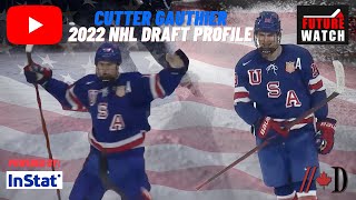 Cutter Gauthier 2022 NHL Draft Profile