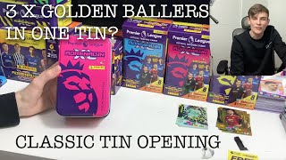 Panini Adrenalyn XL Premier League 2020/21 4 x Classic Tin Pack Opening! 5 GOLDEN BALLERS + GIVEAWAY