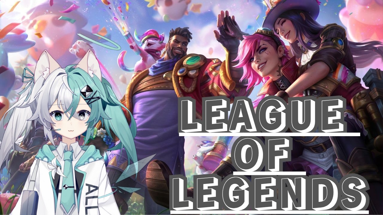 バ美肉おじさんの初心者リーグオブレジェンド LOL・TFTを遊ぶ 【League of Legends】【vtuber】