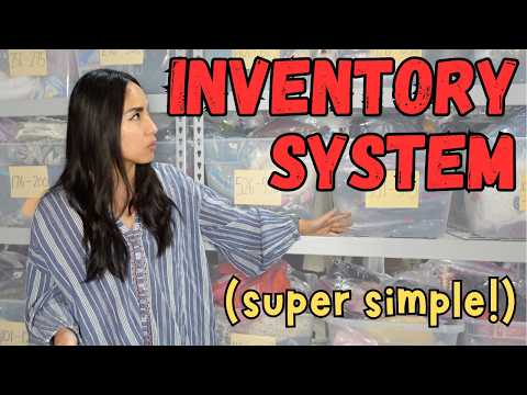 My Proven SIMPLE Inventory Management System for Resellers #resellingbusiness thumbnail