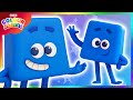 Relájate este invierno con Colourblock Azul 💙 | Niños aprenden colores | Colourblocks