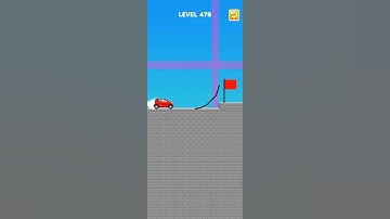 draw line car game level 479 easy draw and win #racing #cargame #cars