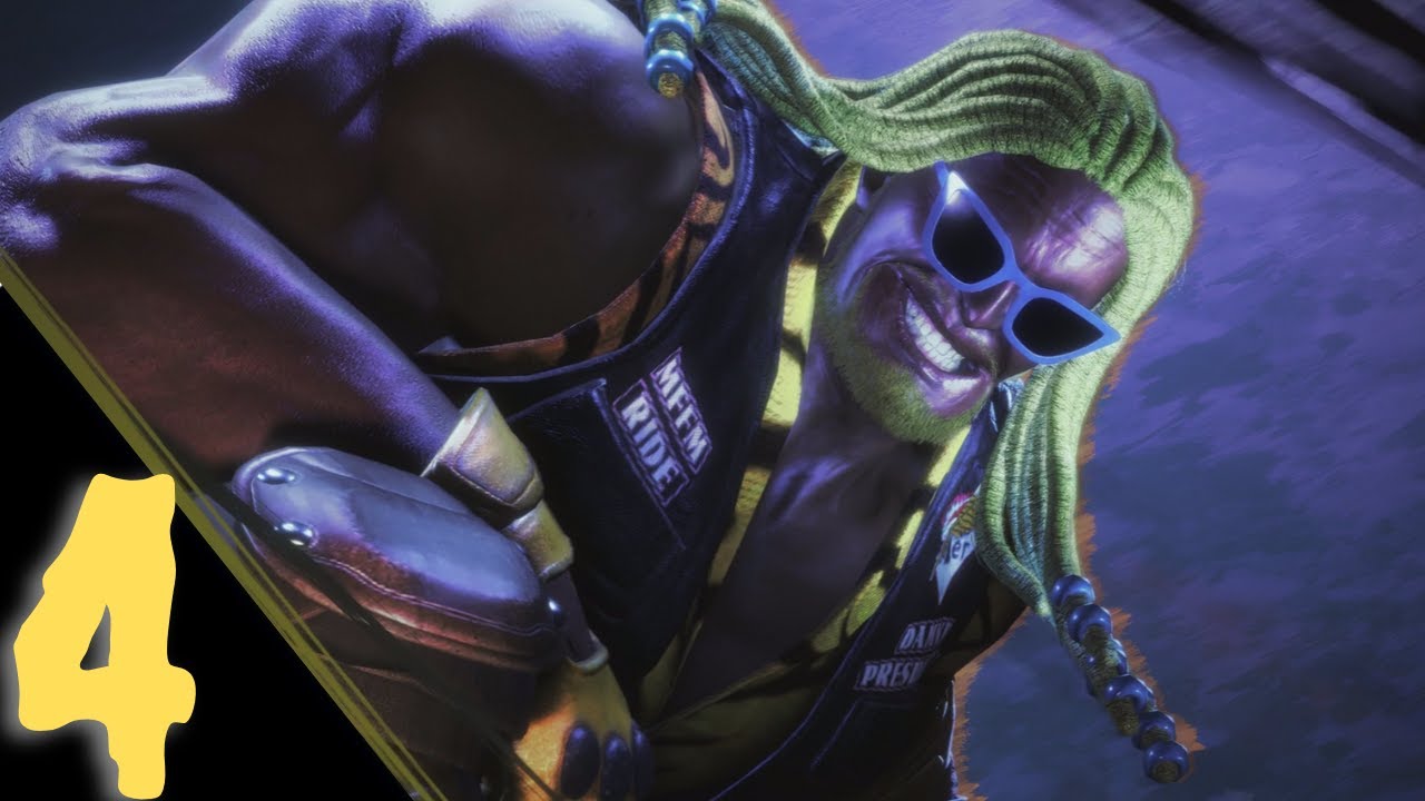 Street Fighter 6 walkthrough the world tour Part 4 Mad gear gang leader Thrasher