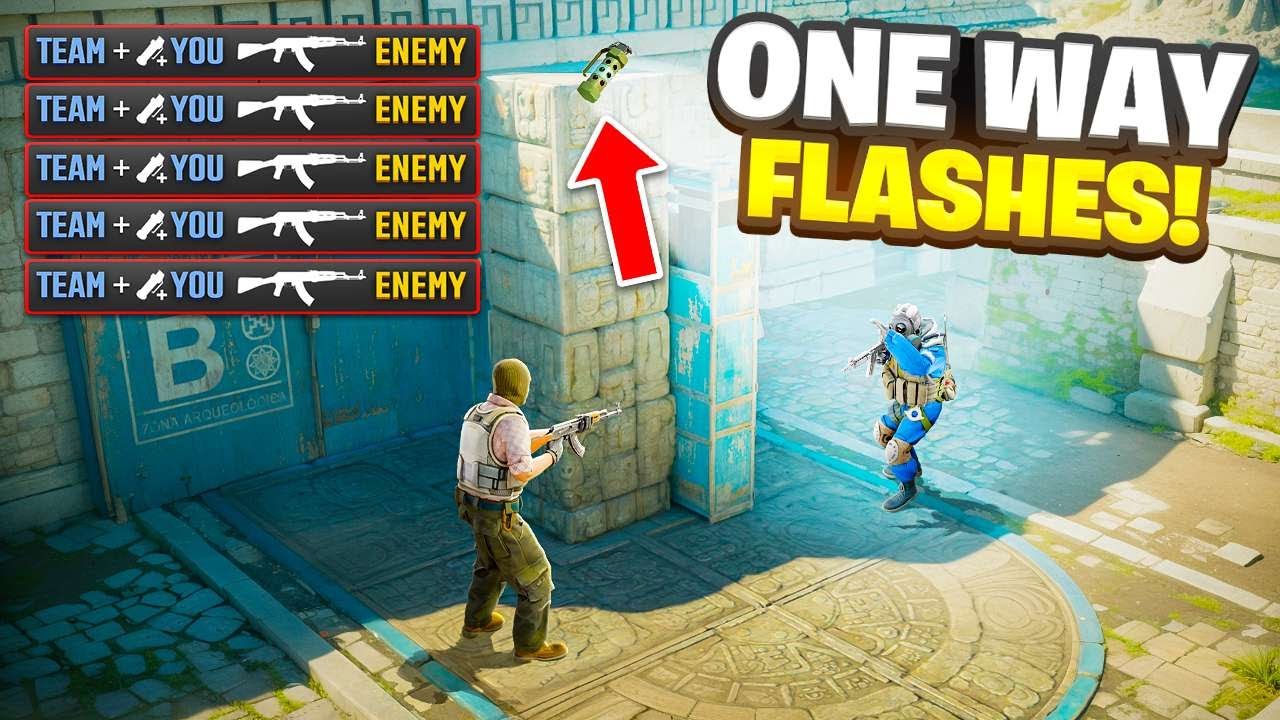 Все ONE WAY Flash, которые вам нужно знать в CS2!