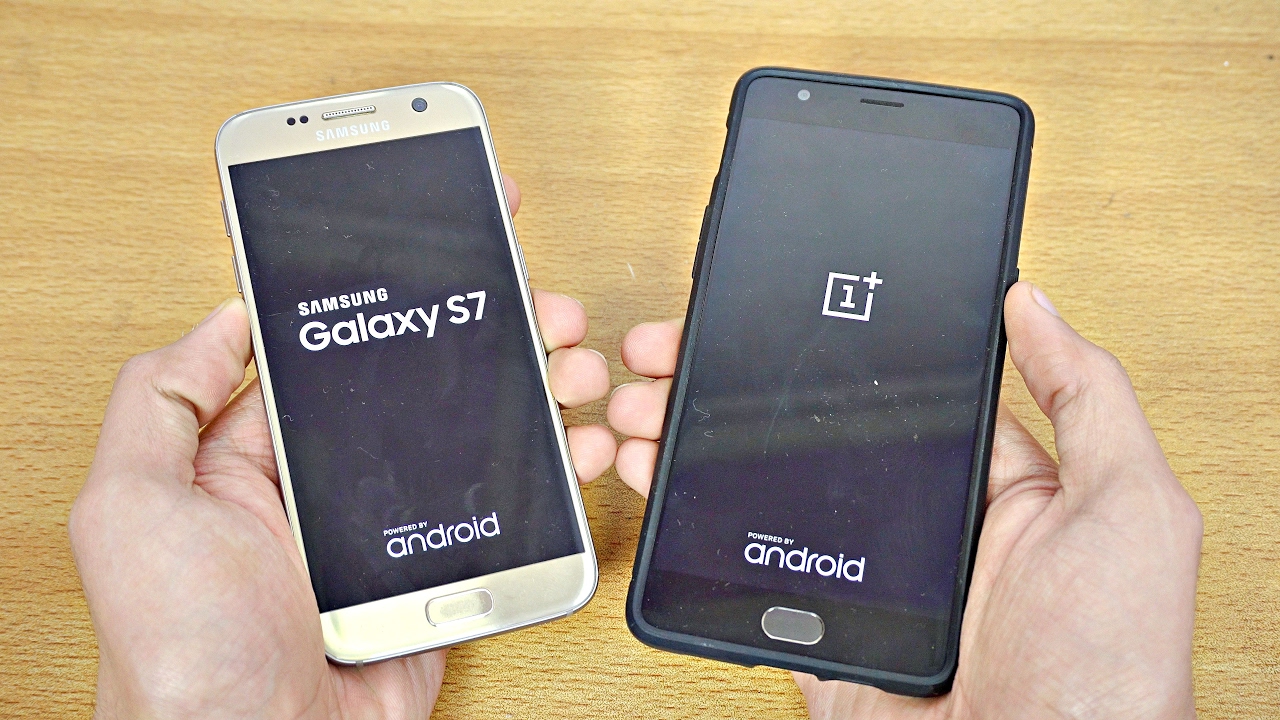 Samsung galaxy s7 edge vs oneplus 3t speed test