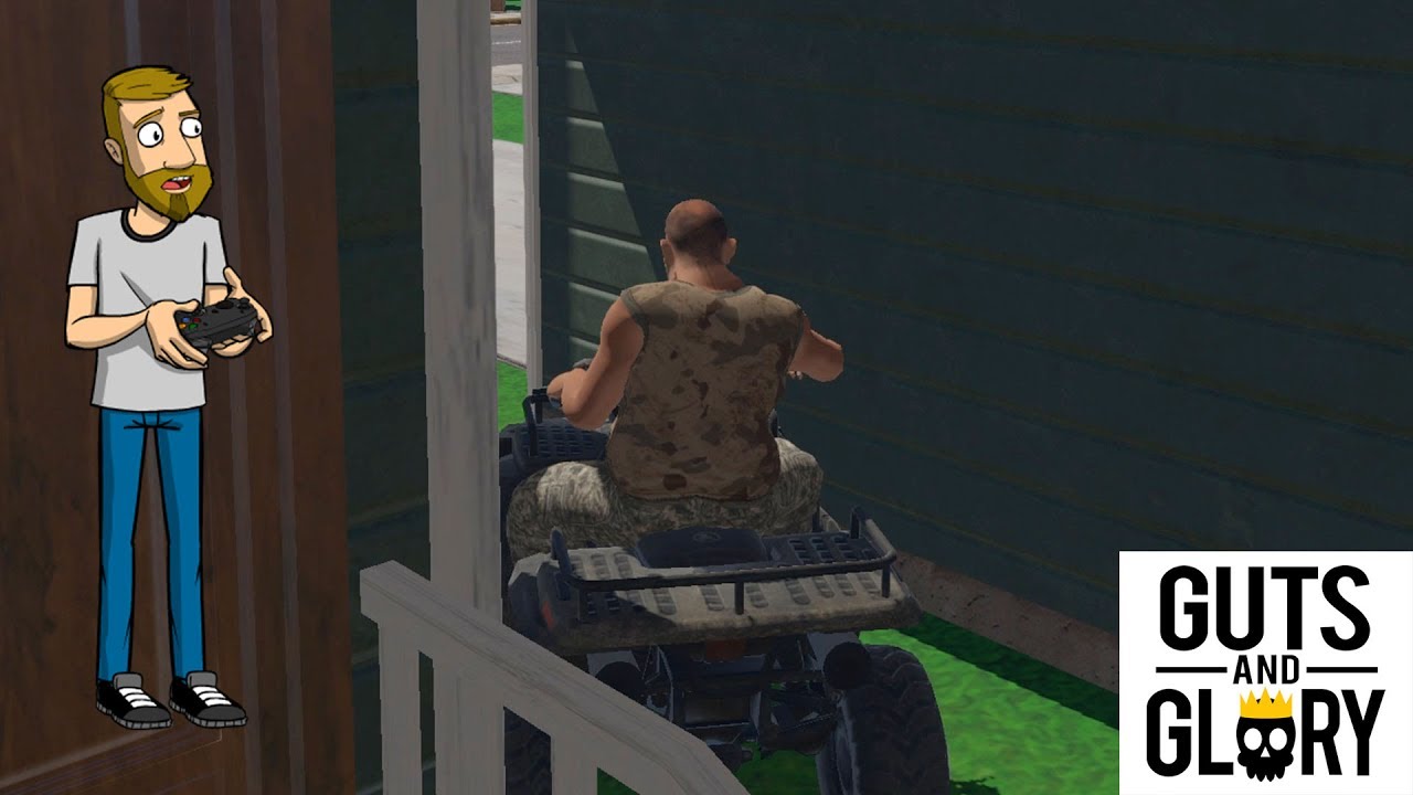 3D HAPPY WHEELS! | Guts and Glory | Let's Play