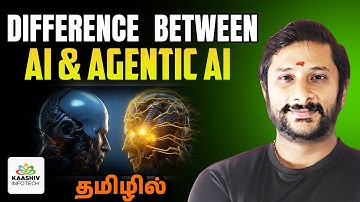 kaashiv infotech student review - Difference Between AI and Agentic AI | Data Science in India 🚀