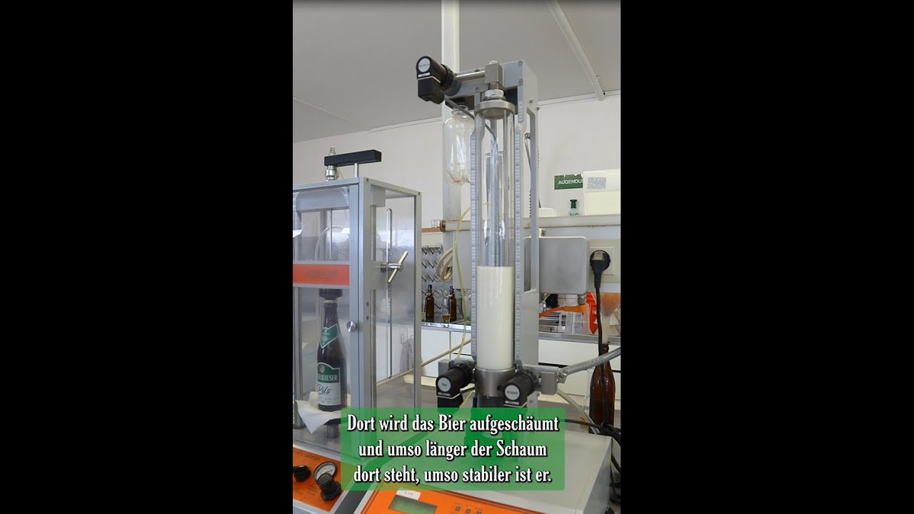 Wie entsteht Bierschaum? | 1 Minute Bier mit Distelhäuser