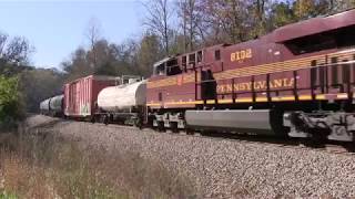 NS 132 at MP 315 with the PRR Heritage trailing