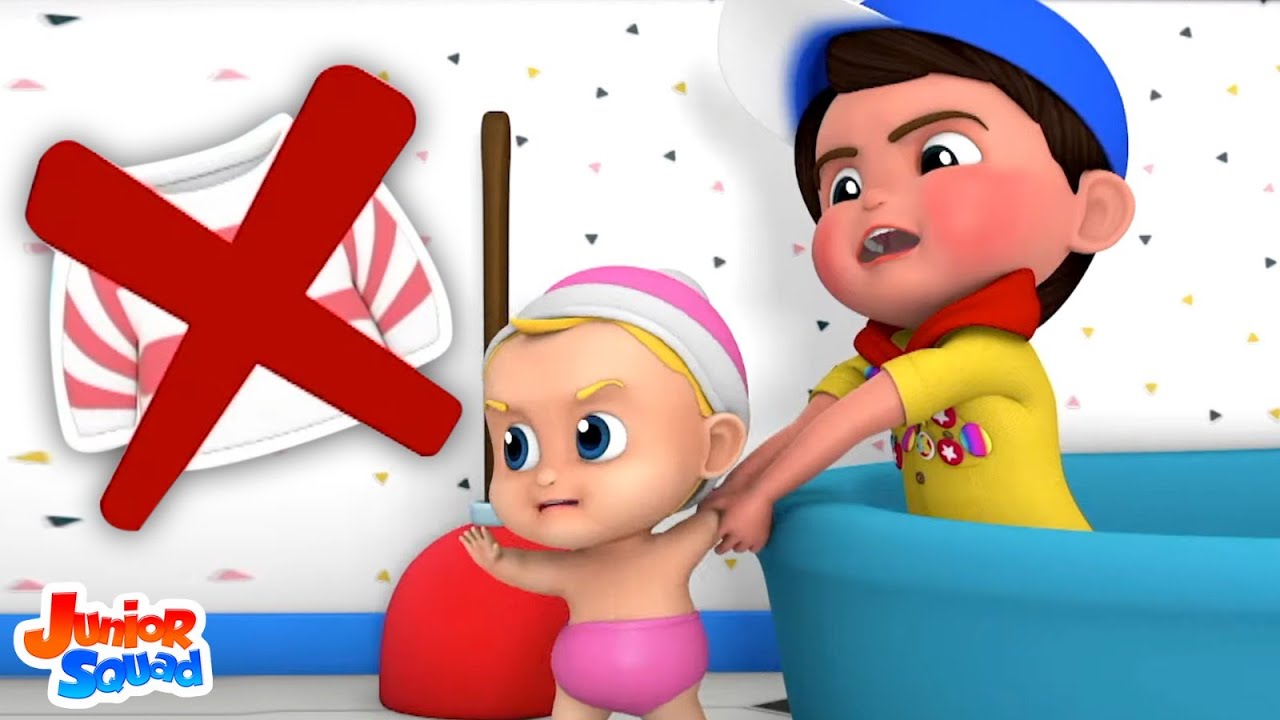 No No Song, नो नो सॉन्ग, नहीं नहीं गीत, Hindi Rhymes for Kids, Bath Song