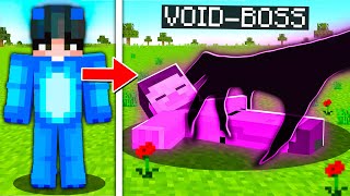 Morphing Into Secret Void OP Boss Mobs To Prank My Friend!