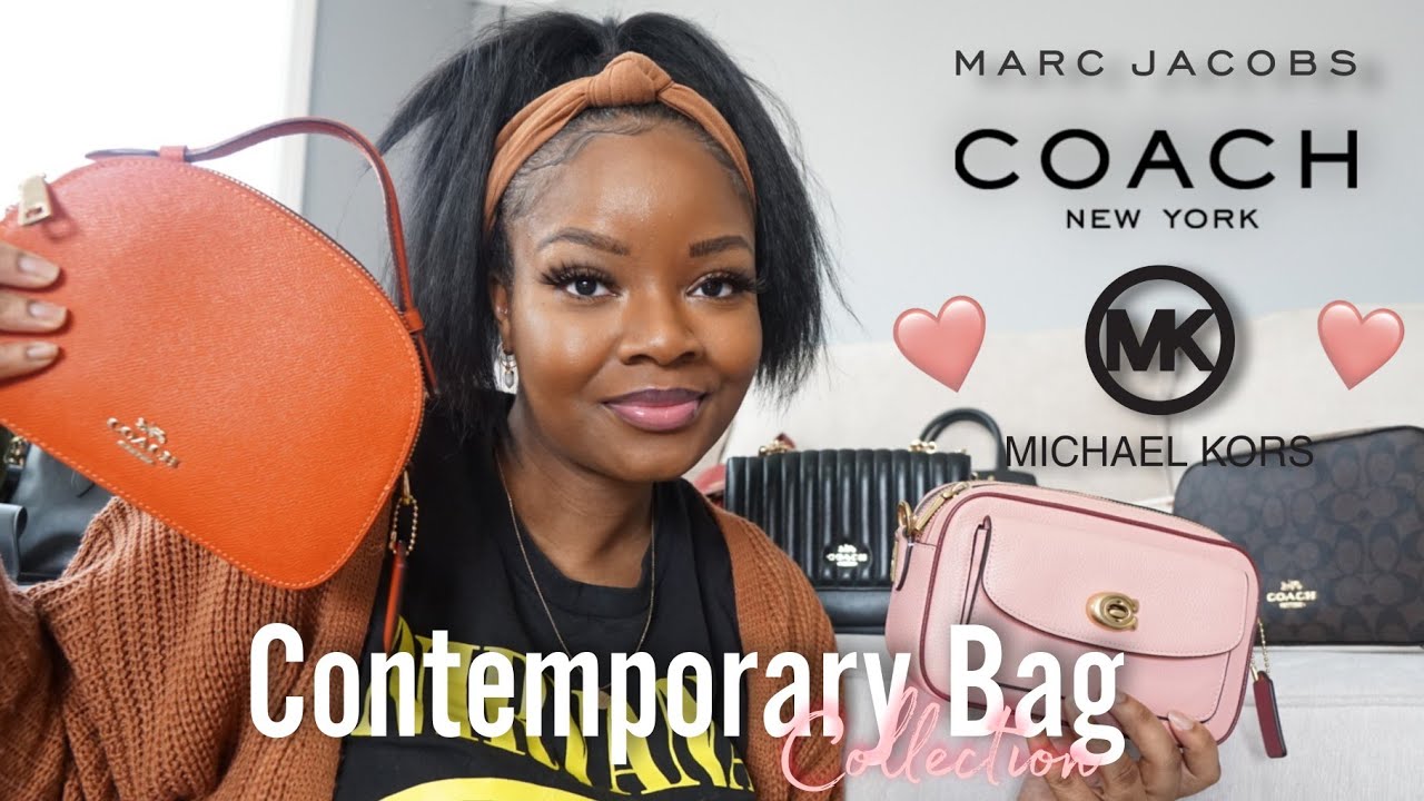 My Contemporary Bag Collection 2022 30+ Bags | Coach, Michael Kors ...