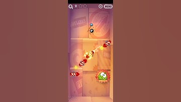 Cut The Rope Experiments Rocket Science 3 stars walkthrough LEVEL 4-5