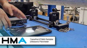 Panametrics TransPort PT900 Portable Ultrasonic Liquid Flowmeter