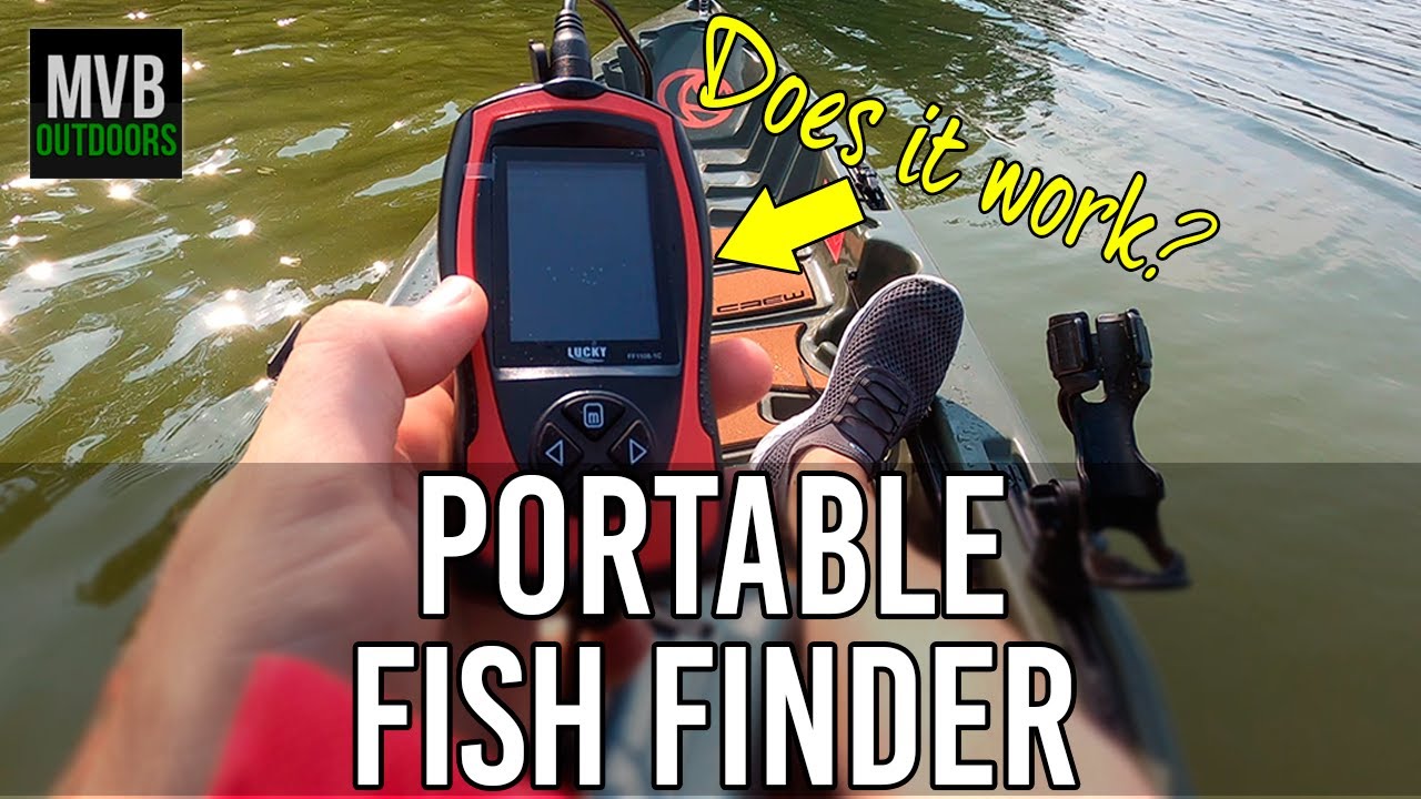 Lucky Fish Finder Unboxing, Quick Look & Test LUCKYLAKER Portable
