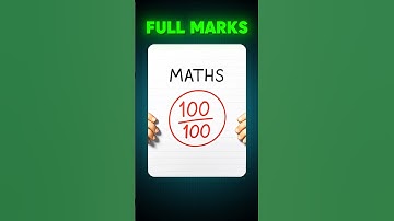 How to Get 100 Marks in Maths 📚🚀 #shorts #studytips