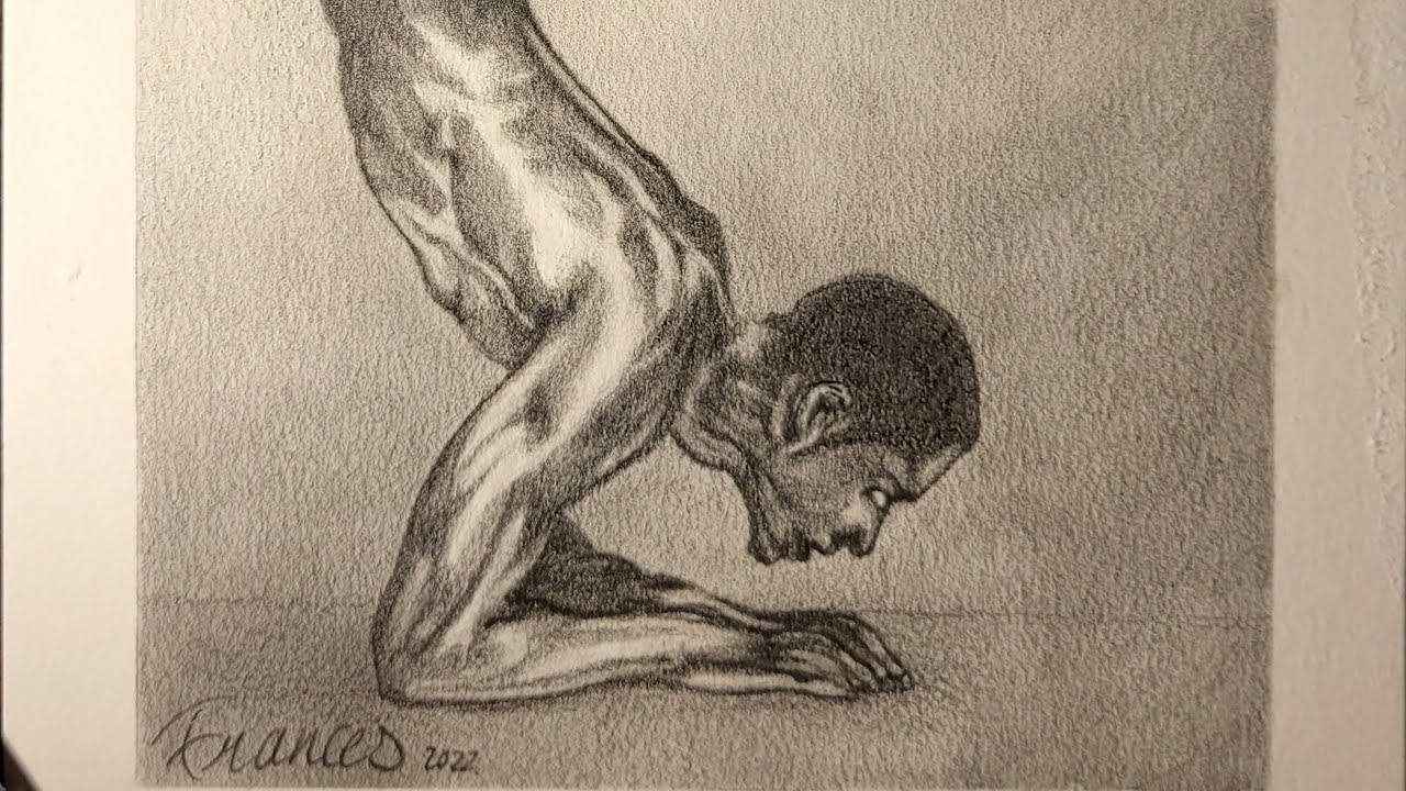 Nude Yoga Portrait 