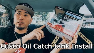 Installing CUSCO Oil Catch tank on my Voltex Subaru WRX STI